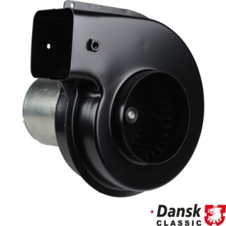 Blower motor with metal housing for heater