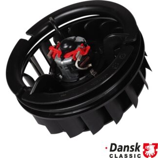 Blower motor for heater, front, center
