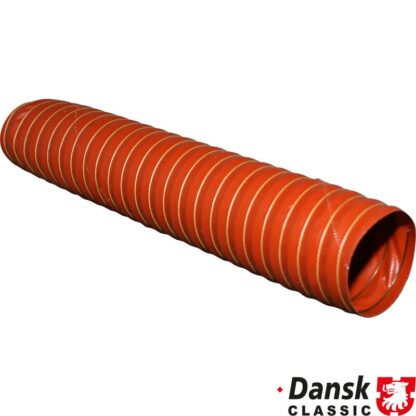 Silicone hose for connecting heat control box no. 90.001/002 to heat exchanger, Ø63x330 mm