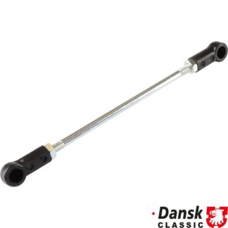 Heat control rod with ball sockets