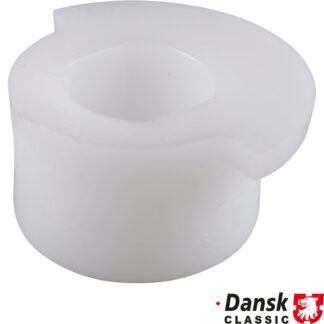 Shift coupler bushing, manual transmission, white. 2 pieces needed per car