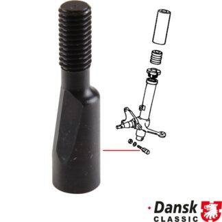 Threaded lock pin for ball joint, left/right, 2 pieces needed per car