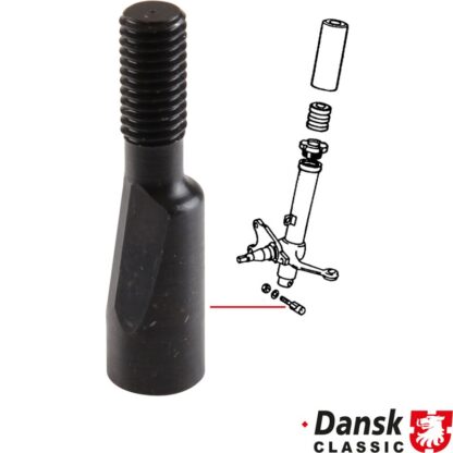 Threaded lock pin for ball joint, left/right, 2 pieces needed per car