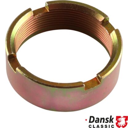 Grooved nut for ball joint, left/right