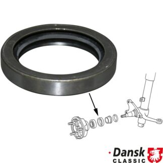 Oil seal for wheel bearing, front, left/right