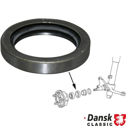 Oil seal for wheel bearing, front, left/right