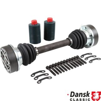 Drive shaft, complete with boots and bolts, rear, 411 mm