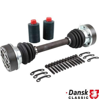 Drive shaft, complete with boots and bolts, rear, 411 mm