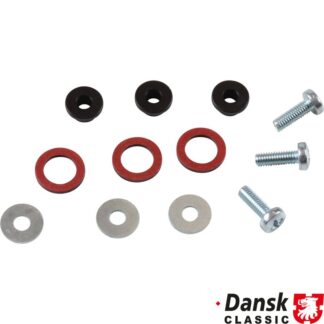 Mounting kit for horn, for butterfly/hockey puck button