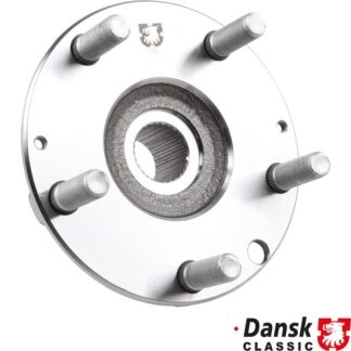 Wheel hub with wheel bolts, rear
