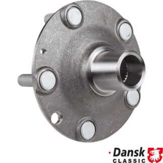 Wheel hub with wheel bolts, rear