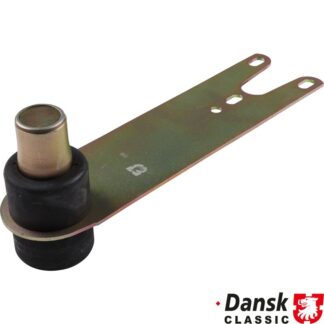 Spring plate with bushing, rear, left/right