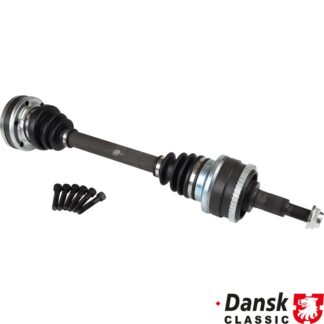 Drive shaft, complete with boots and bolts, rear, 618 mm