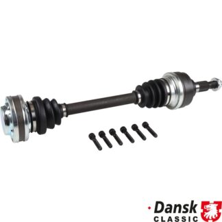Drive shaft, complete with boots and bolts, rear, 603 mm