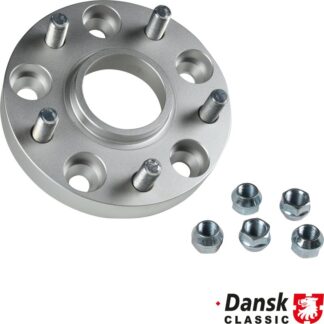 Wheel spacer with studs and nuts, 25 mm, 1piece
