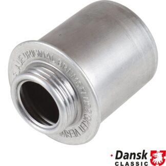 Brake fluid reservoir without cap. Made of aluminium. Design not 100% like original