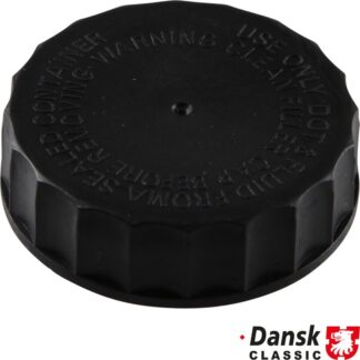 Cap for brake fluid reservoir, black