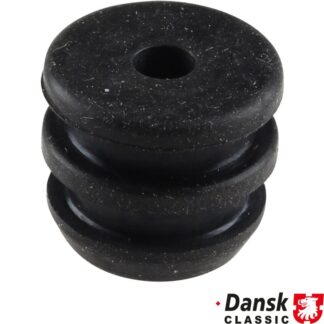 Brake line grommet, rubber. 2 pieces needed per car