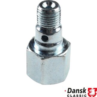 Banjo bolt for brake line. For dual circuit master cylinders. 2 pieces needed per car