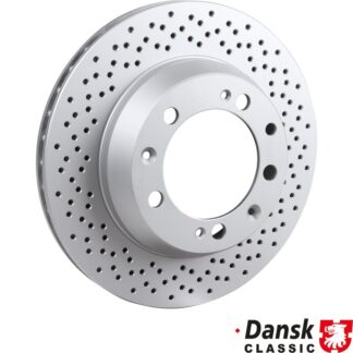 Brake disc, rear, left/right, ventilated, 299x24 mm, coated