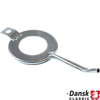 Oil deflector for brake drum, rear