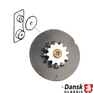 Brake pad damping shim, 40 mm, front
