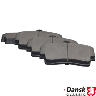 Brake pad set, rear, 15.5 mm