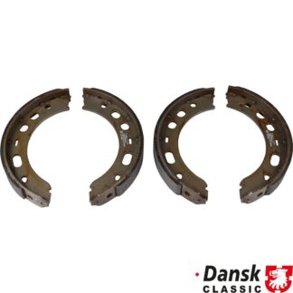 Brake shoe set for handbrake, 180x25 mm