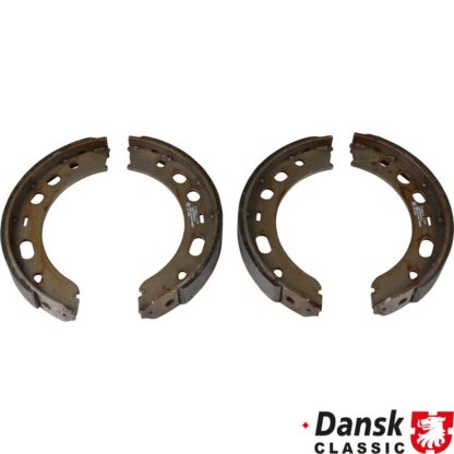 Brake shoe set for handbrake, 180x25 mm