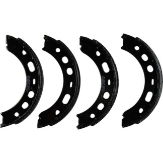 Brake shoe set for handbrake, 180x25 mm