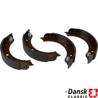 Brake shoe set for handbrake, 32 mm