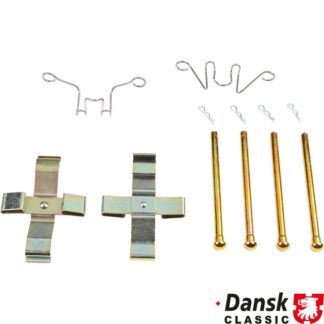 Brake pad hardware kit, front