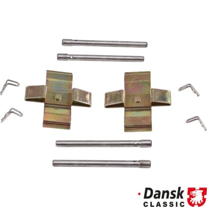 Brake pad hardware kit for "S-caliper", front