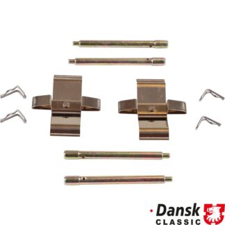 Brake pad hardware kit for "M-caliper", rear