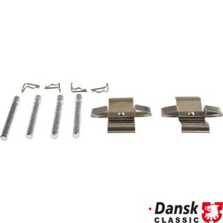 Brake pad hardware kit, front