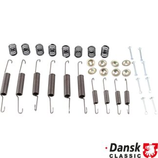 Hardware kit for brake shoe, front/rear