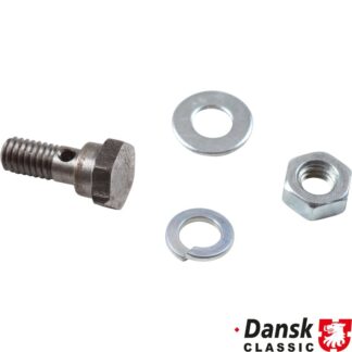 Clamping set for heater control box cable, 4 mm. 2 sets needed per car