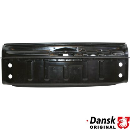 Front cross panel with hole for washer tank