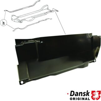 Protection plate for 62 L fuel tank