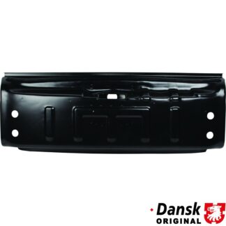 Front cross panel without bracket for front bumper moulding
