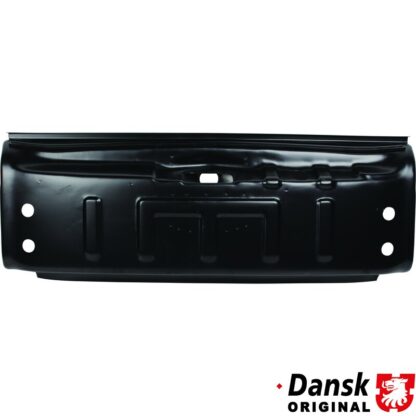 Front cross panel with hole for washer tank and without bracket for front bumper moulding