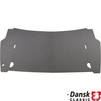 Engine bay sound damping mat, black foam. Minor modifications might be needed depending on year and model