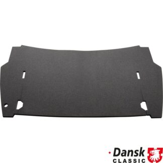 Engine bay sound damping mat, black, quality product, 13 mm foam, 2 mm deadening material