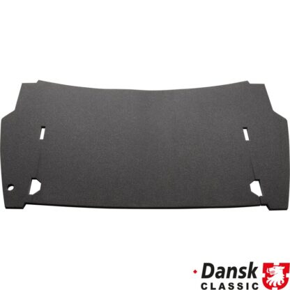 Engine bay sound damping mat, black, quality product, 13 mm foam, 2 mm deadening material