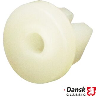 Expanding nut for license plate holder, plastic
