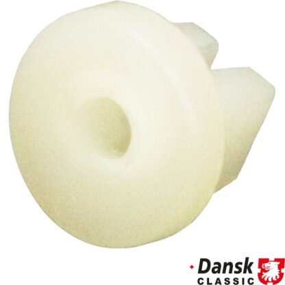 Expanding nut for license plate holder, plastic