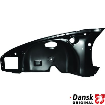 Wheel housing skin front, left