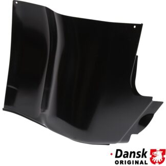 Repair piece for wheel housing, front, rear part, lower, left