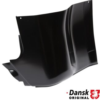 Repair piece for wheel housing, front, rear part, lower, right