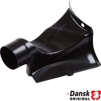 Engine air duct cover plate, rear, left